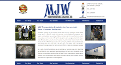 Desktop Screenshot of mjwtransport.com